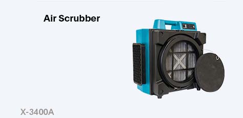 X-3400A Hepa Air Scrubber
